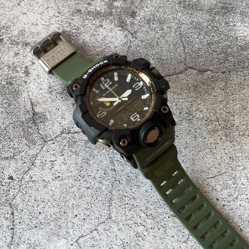GWG-1000-1A3 MudMaster GREEN YELLOW Sports นาฬิกาผู ้ ชาย