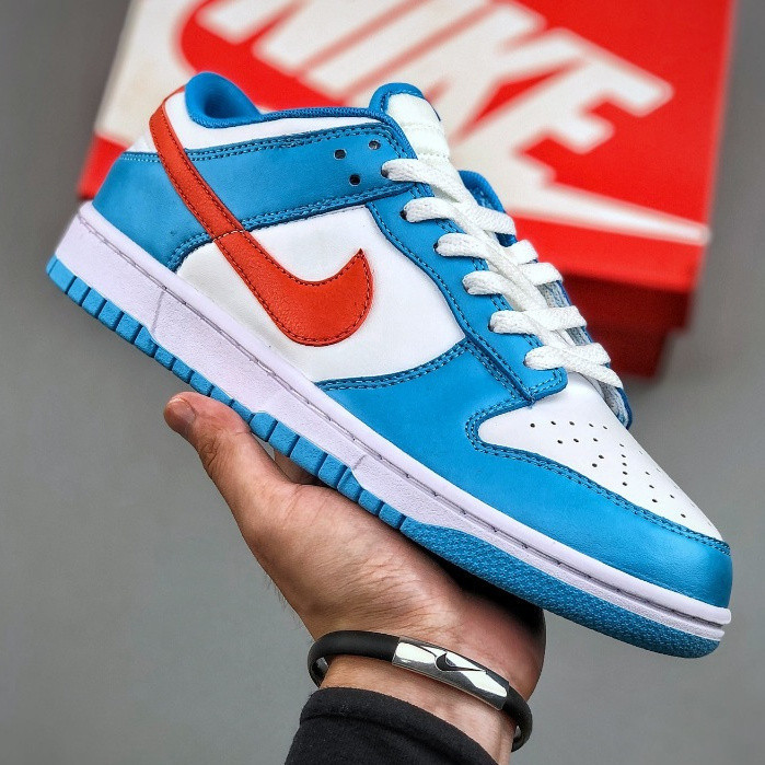 ใหม ่ ต ่ ํา "Miami Dolphins " รองเท ้ ากันลื ่ นและทนต ่ อการสึกหรอ BQLP