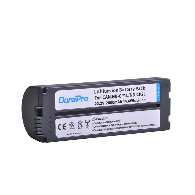 Durapro 259 2ชิ้น2000มิลลิแอมป์ชั่วโมงแบตเตอรี่ Nb-Cp2l + ที่