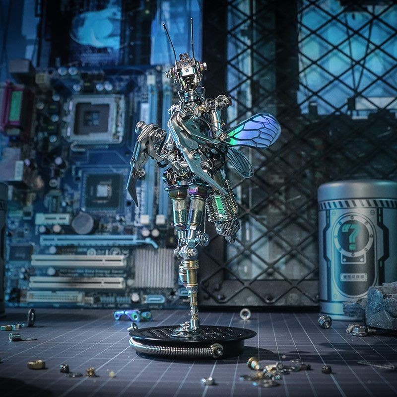 Mechanical Party Phantom Breath Queen Mantis โลหะประกอบรุ่น Cyberpunk Guocuang Mecha ของขวัญอินเทรน