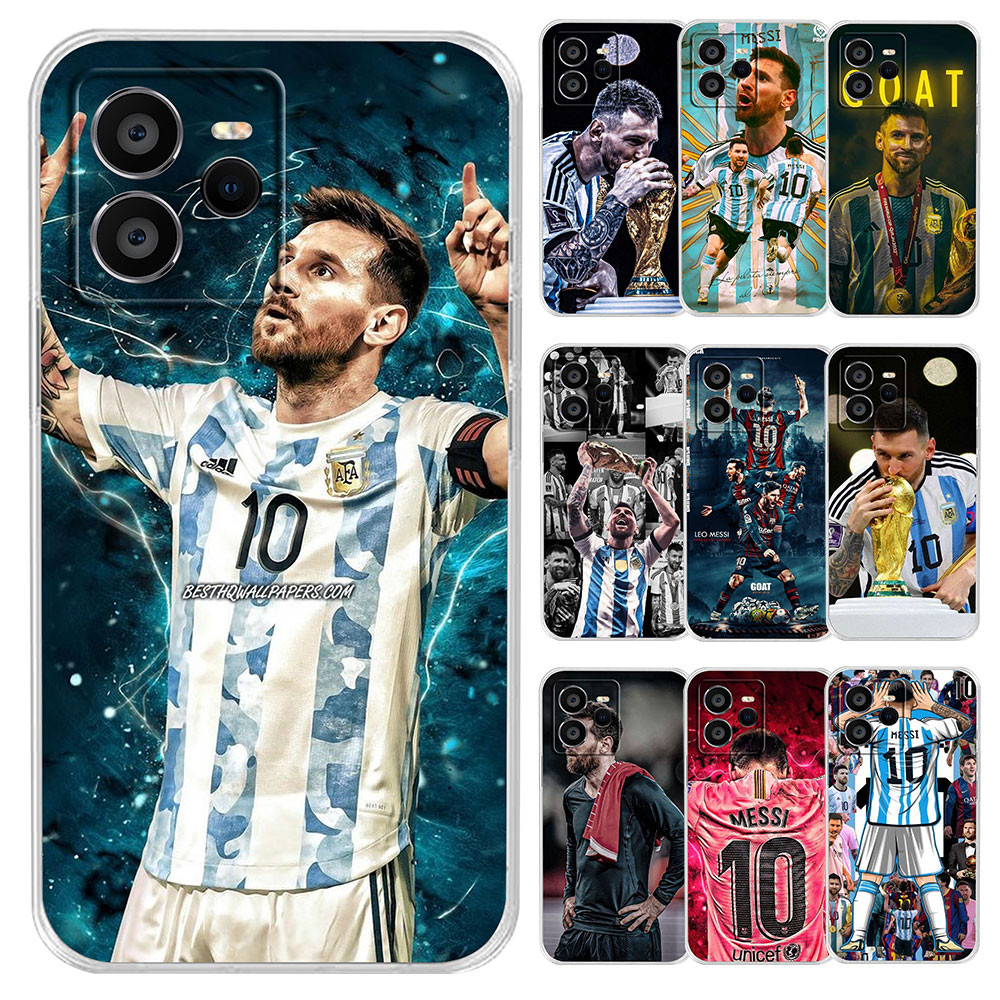 เคสใส Moto E13 E22 E22i G7 Play G7 Plus G Play E20 E4 Plus E40 E30 3R07 Messi ซิลิโคนฝาครอบโทรศัพท์