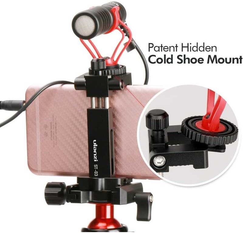 Δ Ulanzi St-03 ขาตั้งกล้องโลหะขาตั้งกล้องพร้อมติดตั้งรอ