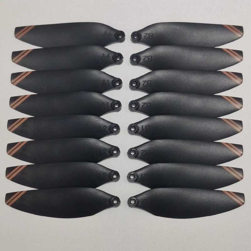 Δ 16Pcs ใบพัด V168 เสียงพึมพำ GPS 4 แกนเครื่องบินเมเปิ้ลปี