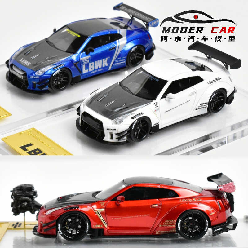 Ig Ignition 1:64 GTR R35 Type 2 เรซิ่นรถโมเดลDiecast