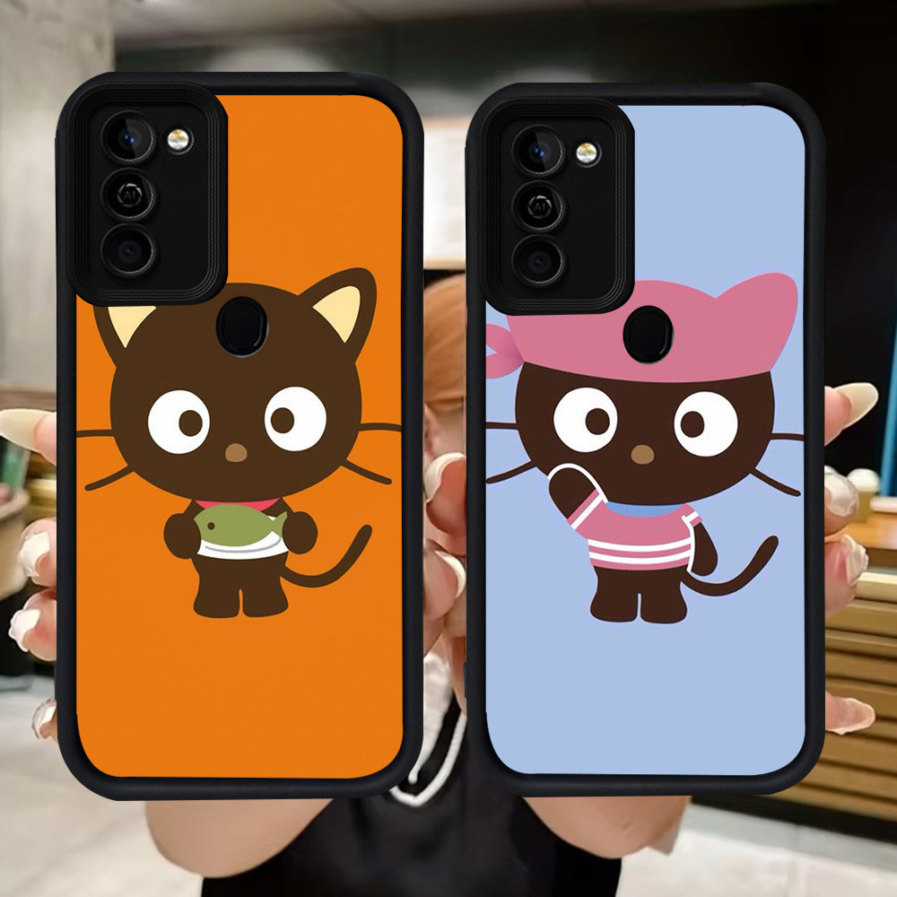 SAMSUNG Q26 Chococatปลอกอ่อนสําหรับSamsung A7 A30s A50 A11 M11 A20 M30S A30 A20S A10S A10 M21 A50s A