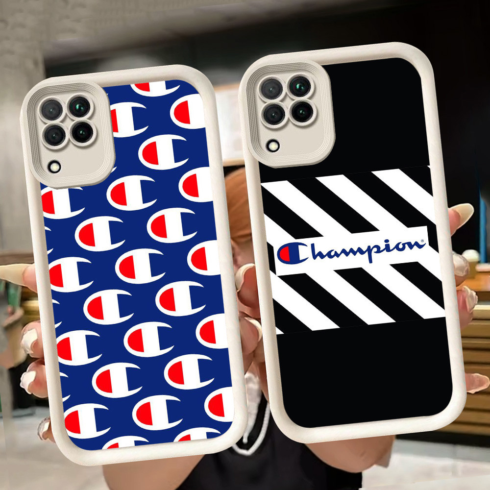 ปลอกอ่อนสําหรับ Samsung M04 A04E A05 A12 A04 F04 J2 A06 A07 A22 J7 Prime Pro 5G สีขาว Q48 Champions