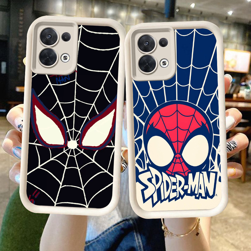NA-75 S-Spider Man ปลอกกันกระแทกสําหรับ OPPO F21 F21S Reno 7 7Z 8 8Z Lite Pro