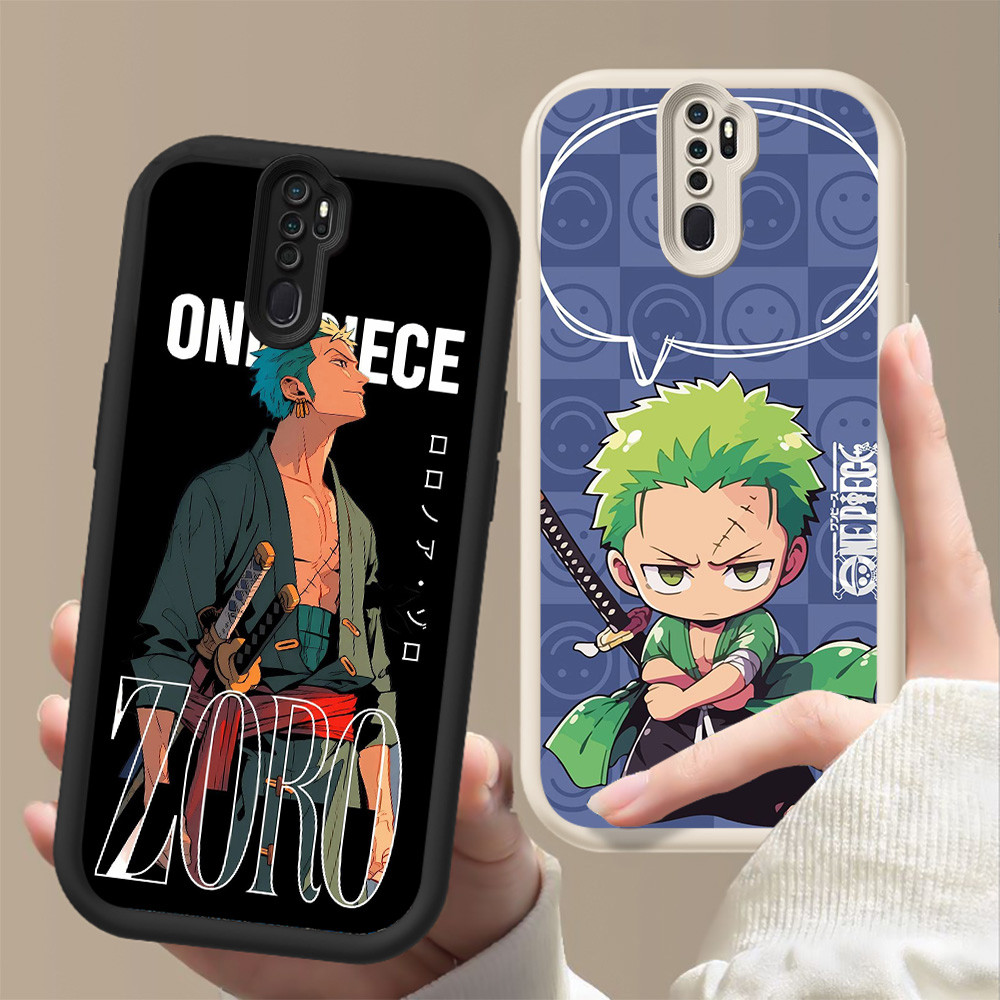 ปลอกกันกระแทกสําหรับ OPPO A9 A5 F11 Reno 8T 2Z 2F Pro FF-27 One Piece Roronoa Zoro
