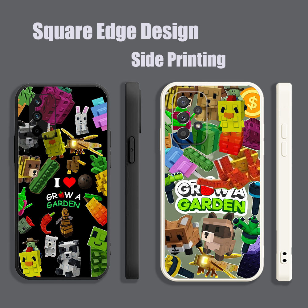 ปลอกสําหรับ infinix Smart 5 4 Hot 9 11 Play Note 12 G96 Pro Grow a Garden Video game FXX06 เคสโทรศัพ