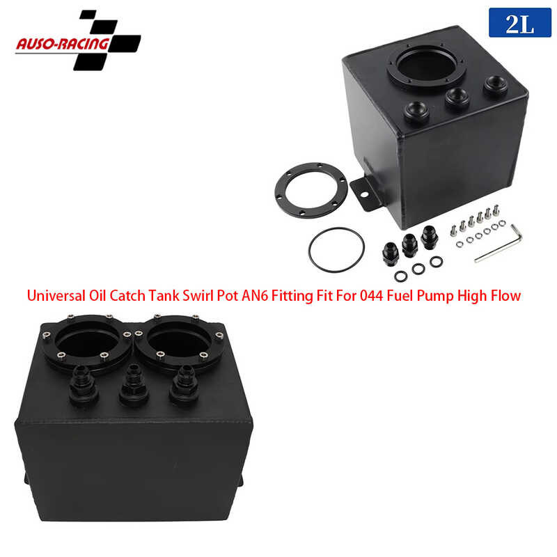 AN6 อุปกรณ์เสริมหม้อระบายอากาศน้ํามันเหมาะสําหรับ 2L 3L เหมาะสําหรับ 044 การใช้ปั๊มกันกระแทกถัง