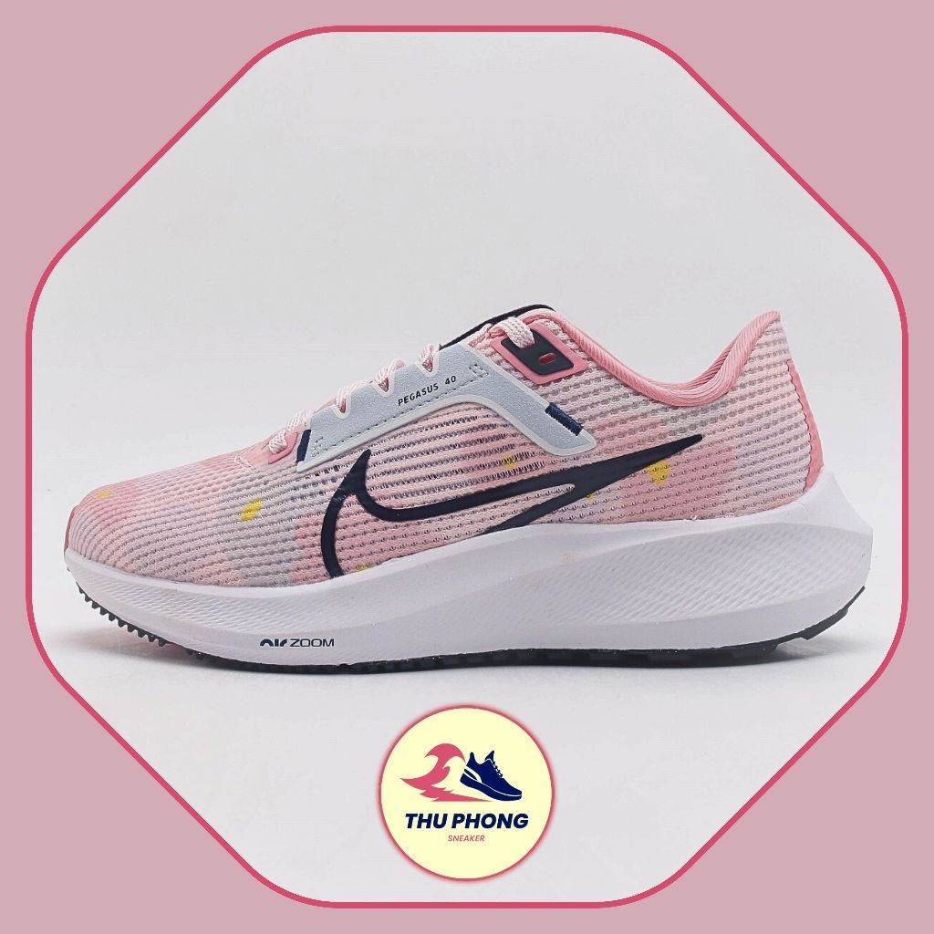 รองเท้าผ้าใบ BEST QUALITY Pegasus 40 PremiumPink Acid Wash DV7890-600 _ _ Nike _ รองเท้า FULLBOX