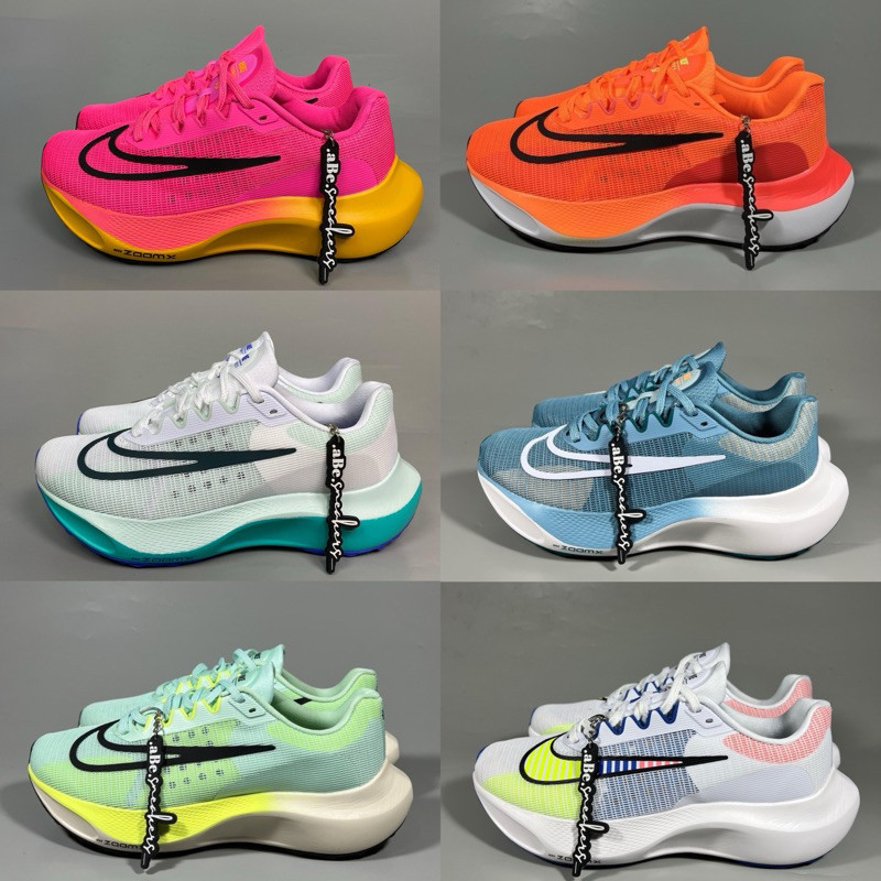Nike Zoom Fly 5 Black White Olive Green