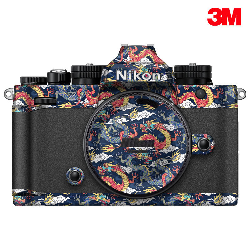 เหมาะสําหรับสติกเกอร์ฟิล์มป้องกันกล้อง Nikon ZF การ์ตูนรวมทุกอย่างผิว 3M
