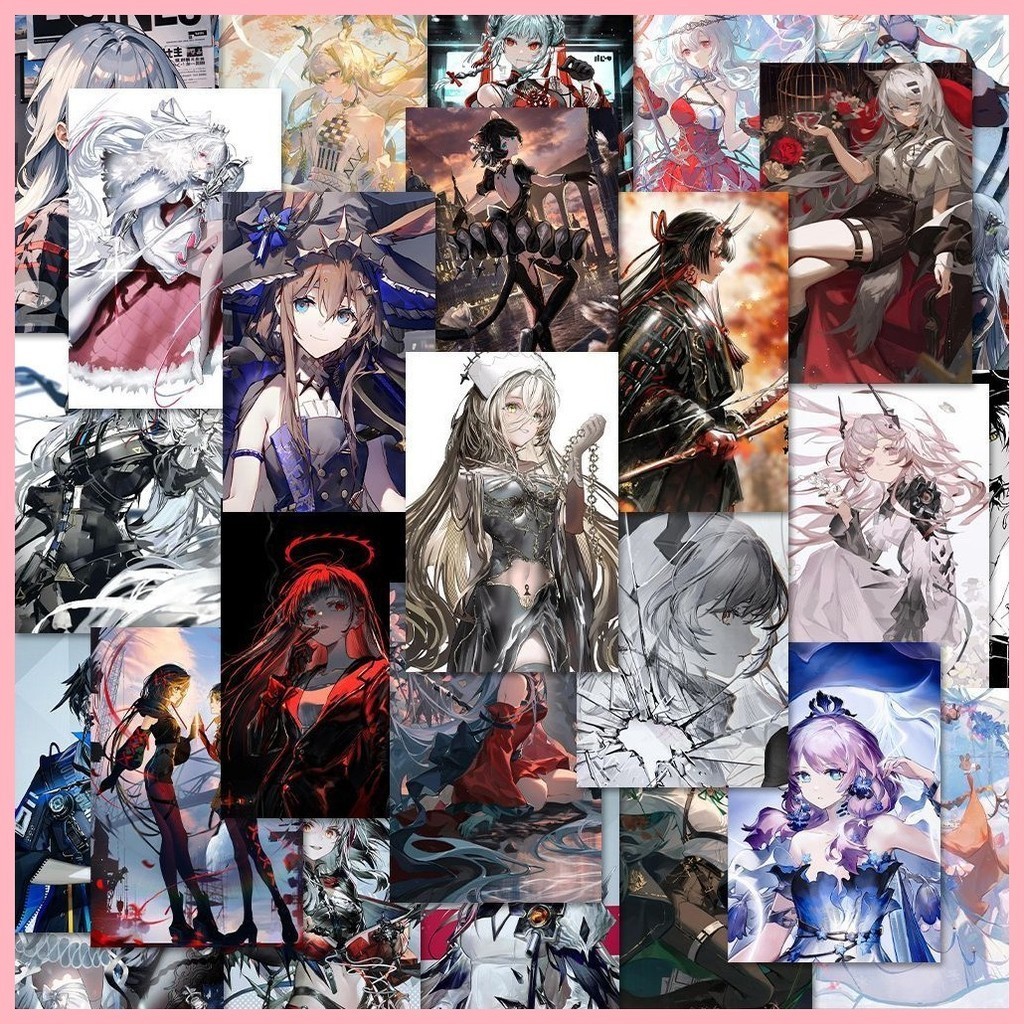 [GUYN] สติ๊กเกอร์ Arknights (54 แผ่น) Muelsyse Tomorrows Ark God Figure High-Value ตัวละครหล่อ Tomor