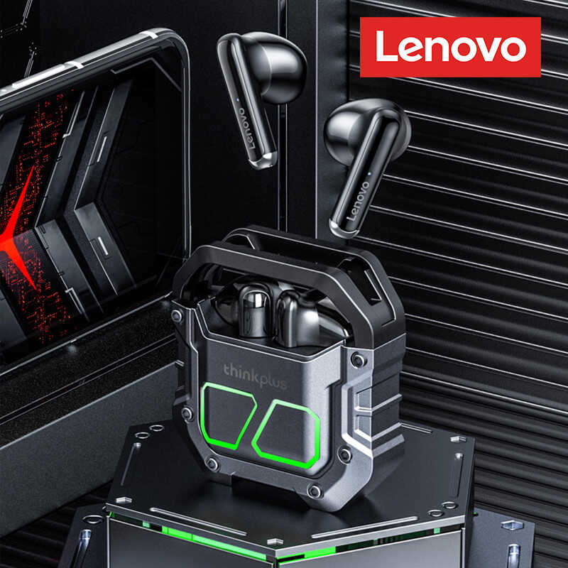 Lenovo 5.3หูฟังไร้สายของแท้, หูฟังบลูทูธแบบพกพาหูฟังแบต