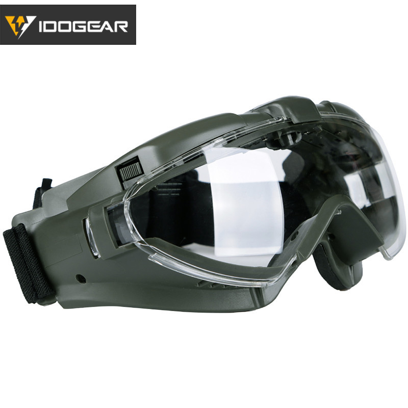 Idogear Tactic Fan Goggles รุ่นกันลมกลางแจ้ง Breathable อุปกรณ์ป้องกันแรงงาน 3903