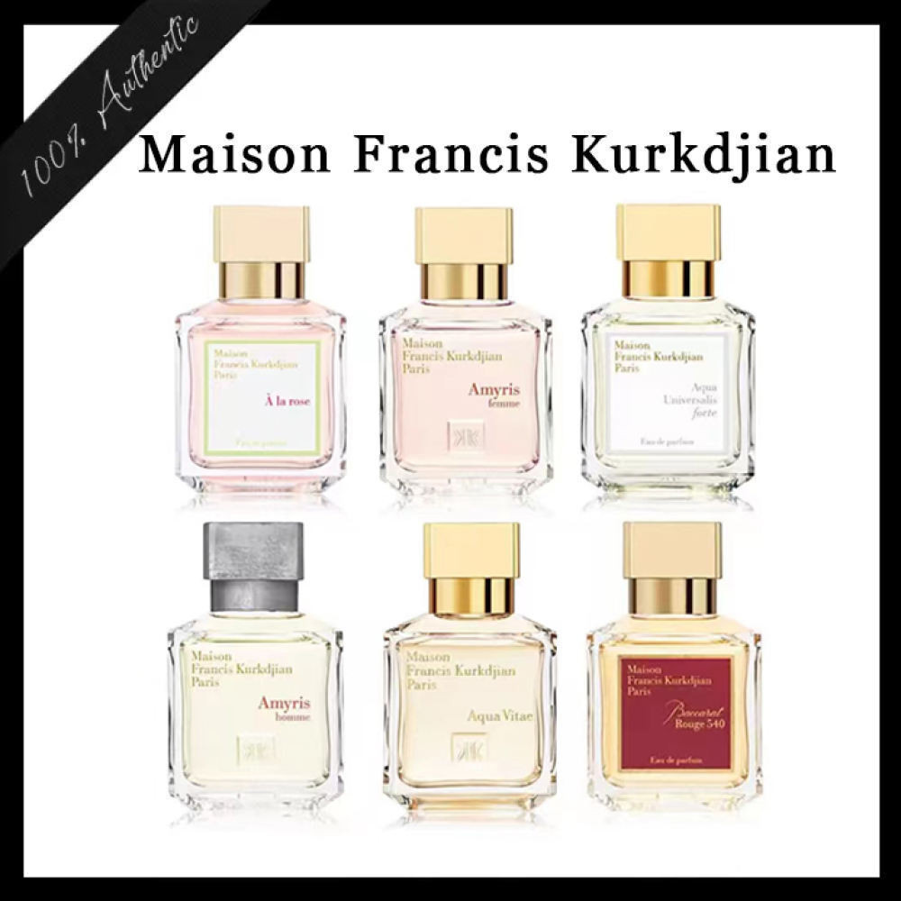 ฟิกเกอร์ 100% Genuine MFK Baccarat Rouge 540 & Oud Silk Mood & 724 Neutral Fragrance La Rose Light