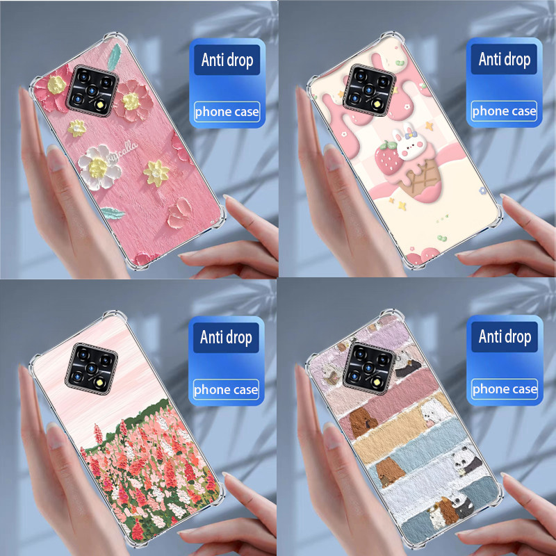 เคสสําหรับ infinix ZERO 8 X687/ZERO 8I ซิลิโคนอ่อนนุ่ม TPU Casing เคสโทรศัพท์ Cover
