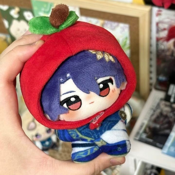 อะนิเมะเกม 10 ซม. Honkai: Star Rail คอสเพลย์ Aventurine Dr. Ratio Soft Plush น่ารักพวงกุญแจ Knapsac