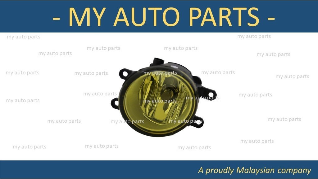 TOYOTA CAMRY ACV40, YARIS, โคมหมอกดัดแปลง, ไฟหมอก, โคมไฟ BUMPER พร้อมหลอดไฟ (สีเหลือง)