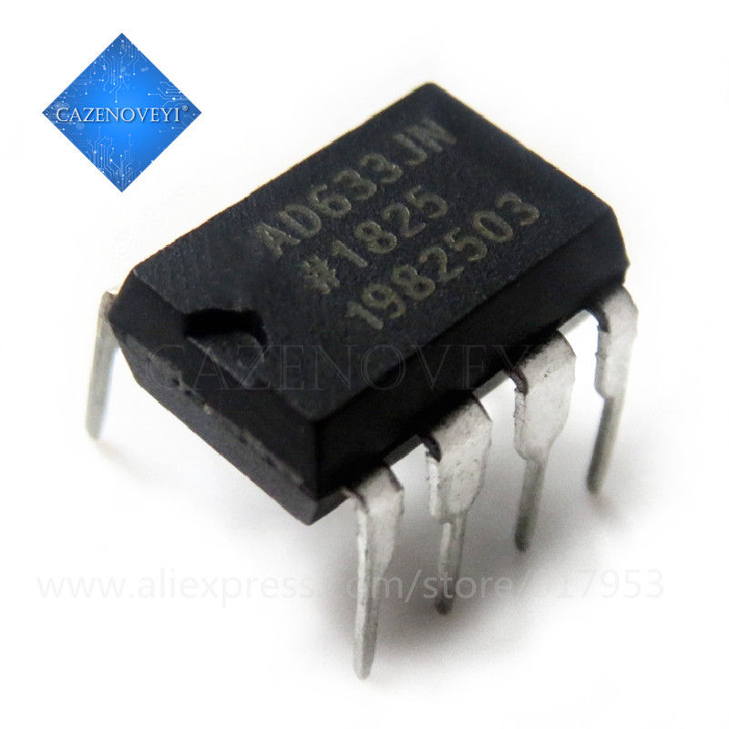 1 ชิ้น/ล็อต AD633JNZ AD633JN AD633ANZ AD633AN AD633 DIP-8 multiplier พิเศษใหม่เดิมในสต็อก