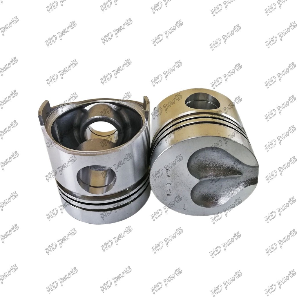 One กระบอก 3D94 4D94 ลูกสูบ 6142-32-2110 6142-32-2120 สําหรับ Komatsu รถแทรกเตอร์ชิ้นส่วนเครื่องยนต์