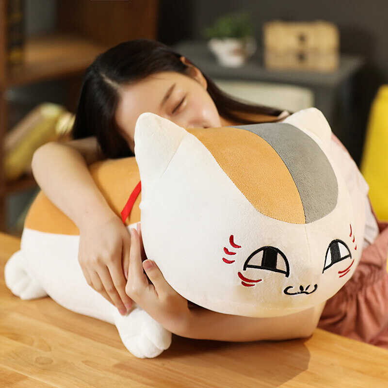 々 ใหม่hable Natsume Yuujinchou Nyanko Sensei Plush Cat