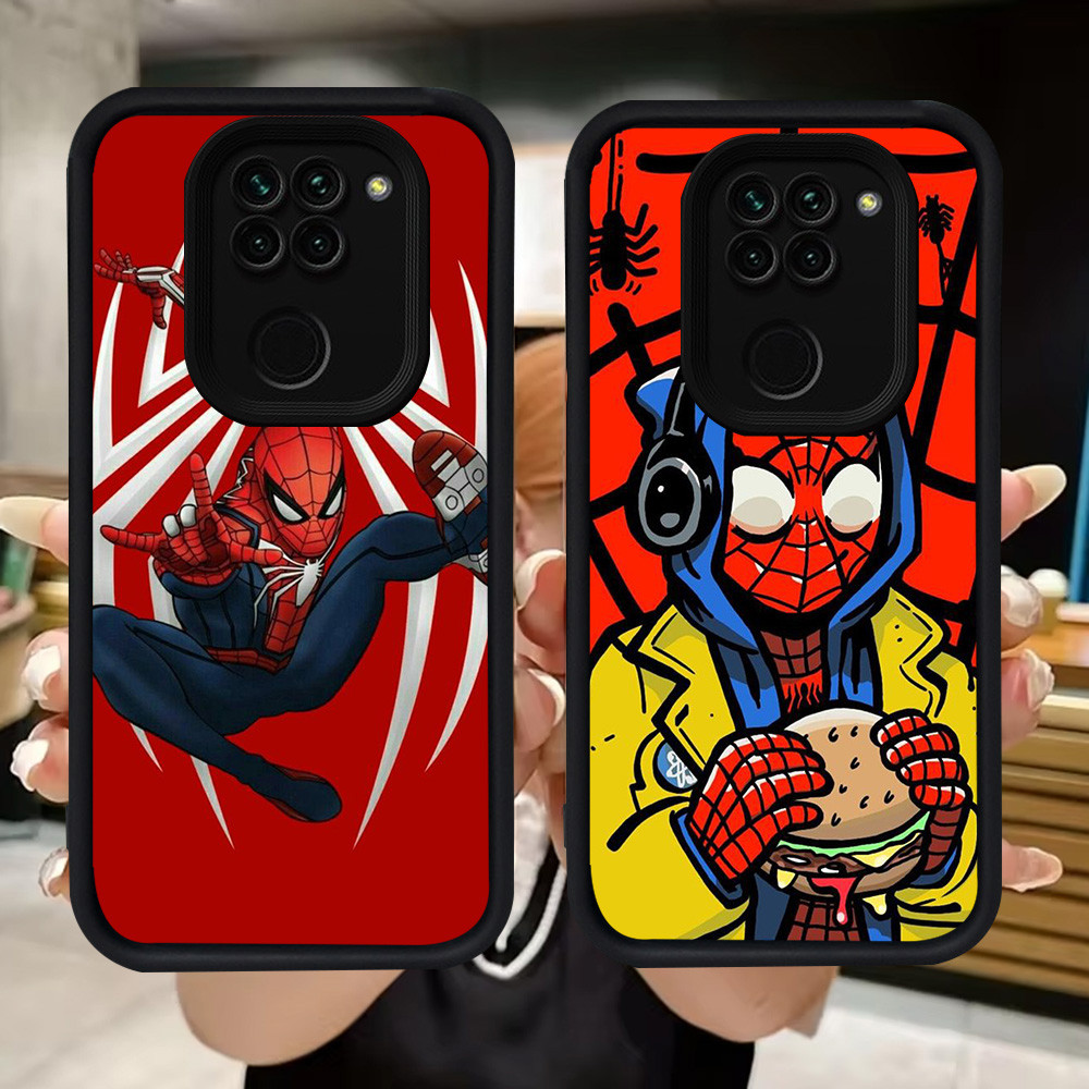 Q30 Spiderman soft Casing สําหรับ Xiaomi Redmi Note 9S 9 8 Pro Max