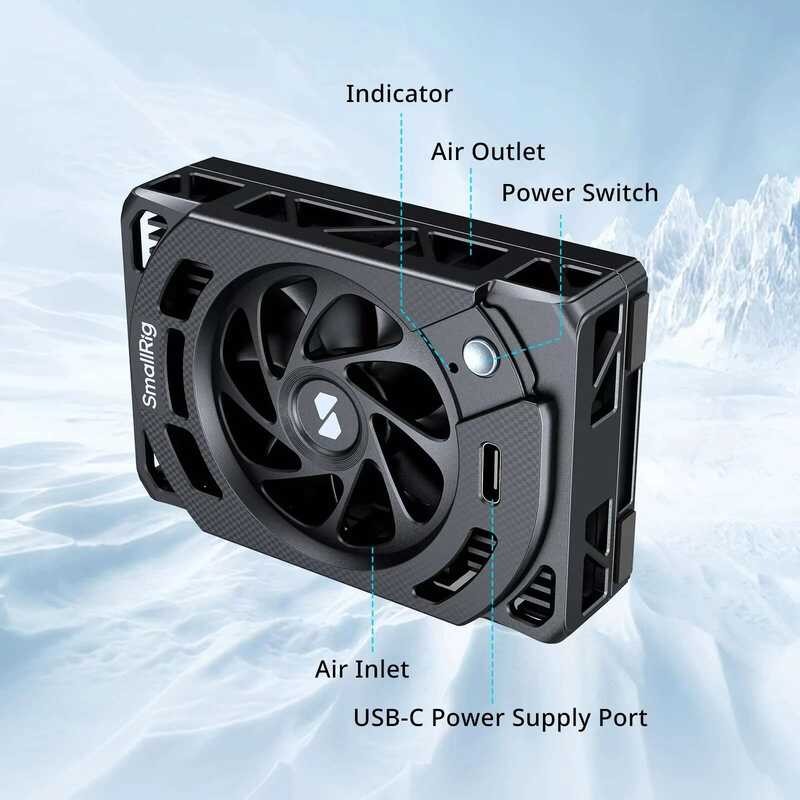 SmallRig ระบบระบายความร้อน 5152 สำหรับกล้อง Sony รุ่น ZV-E1/ZV-E10/ZV-1/A7 IV/A7S III/A7C/A7C II/A7C