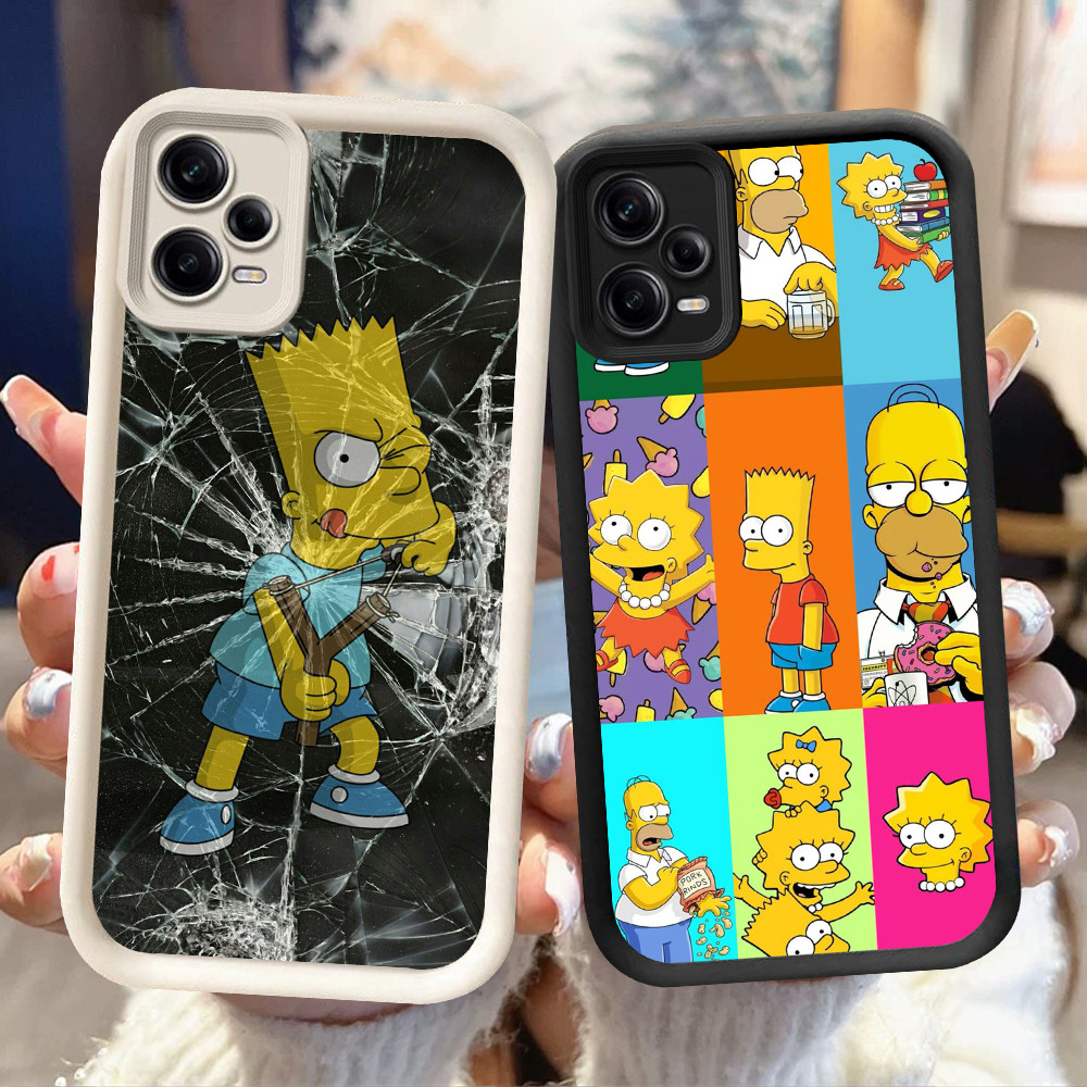 NA-78 Simpson เคสกันกระแทกสําหรับ Xiaomi Redmi Note Turbo 3 12 POCO X5 F5 F6