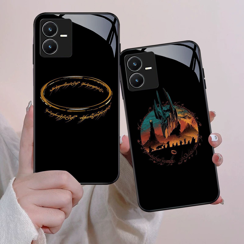 NA-92 Lord of the Rings HD Softcase Glossy Glass สําหรับ VIVO Y22 Y35 Y75 Y28 Y22S V25 Y55 iQOO Z6