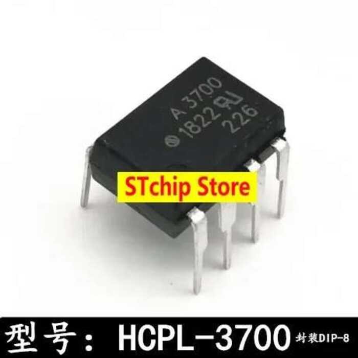 ชิ้น 5 ออปโตคัปเปลอร์ A3700 HCPL-3700 ของแท้ใหม่ DIP-8 ปลั๊กตรง HCPL3700 F3700 นำเข้า DIP8