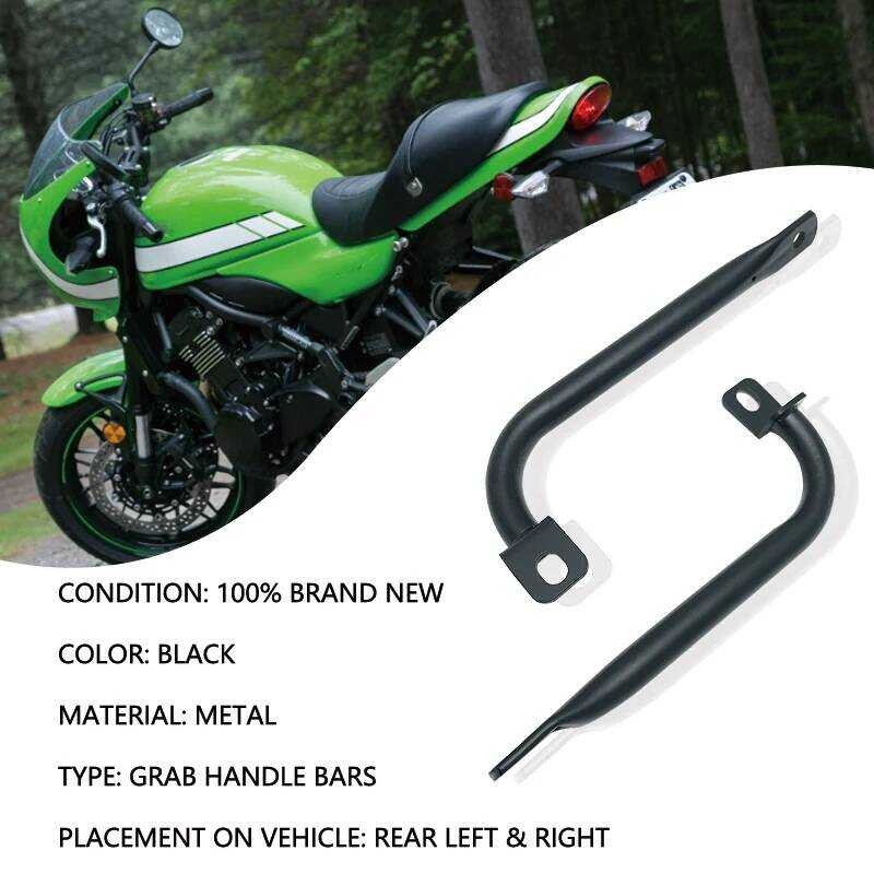 ▥ สําหรับkawasaki Z900rs Z 900 ฿ 2017-2023 ด้านหลังpillion Passenger Seatคว้าบาร์z900rs Handle