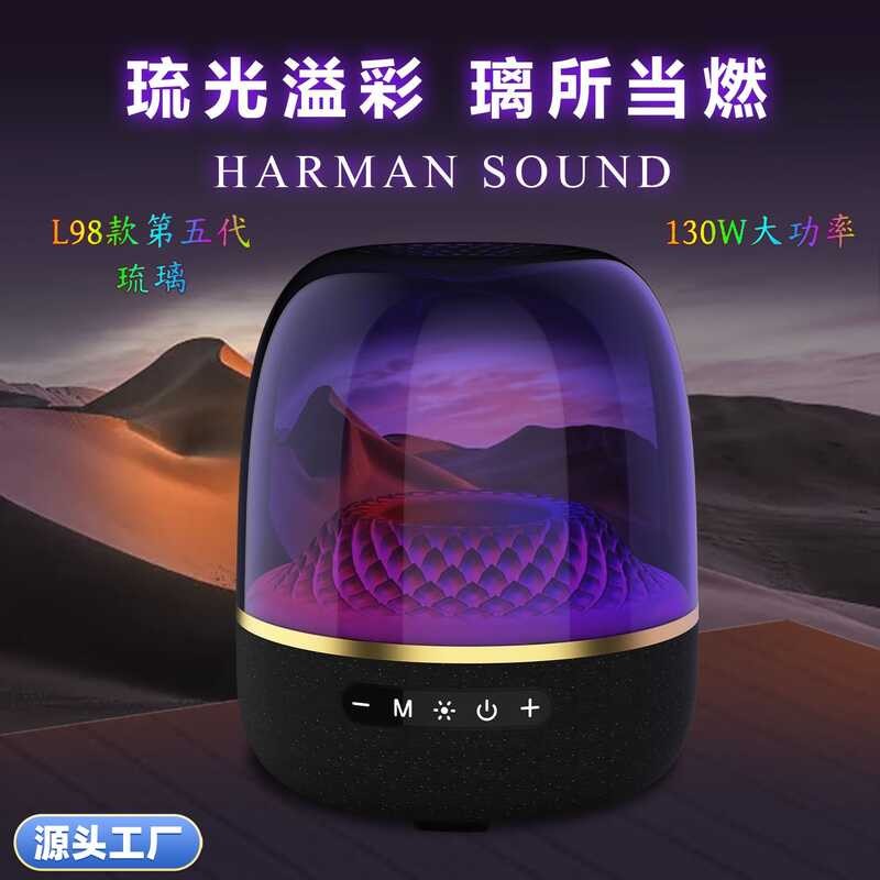 Golden Classic High-Power Manhattan Glaze Golden Fortune K-Song ลําโพงบลูทูธ High-Power Shocking ซับ