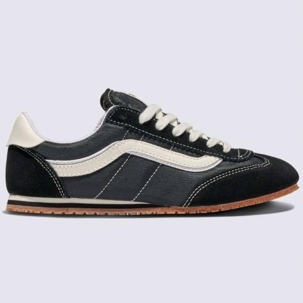 ♞VANS SUPER LOWPRO BLACK SNEAKERS สินค้ามีประกันแท้ 2025