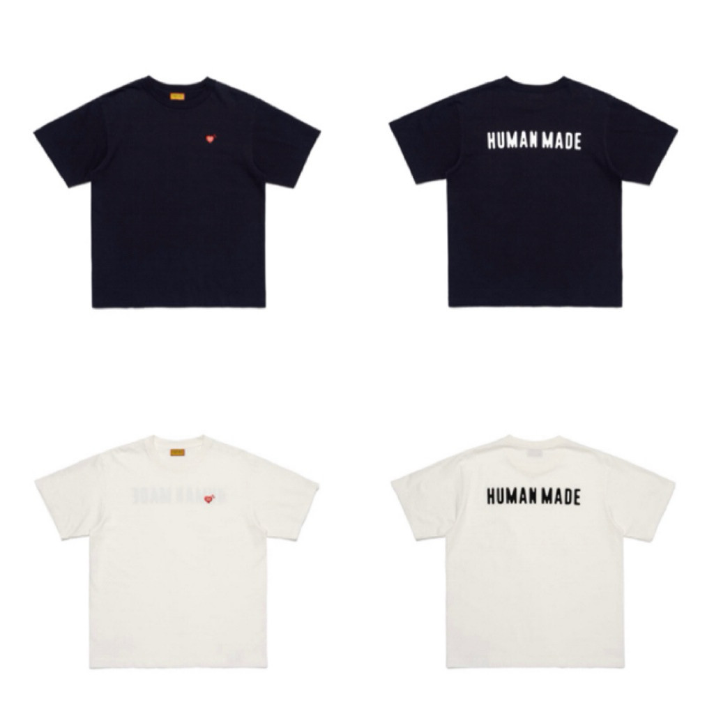 ♞,♘,♙พร้อมส่ง ของแท้ เสื้อ Human Made Heart Badge ️ 2025