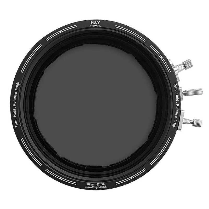 H&Y RevoRing MarkII Variable Neutral Density + Circular Polarizer เลนส์กล้อง ND CPL Filter VND3-1000