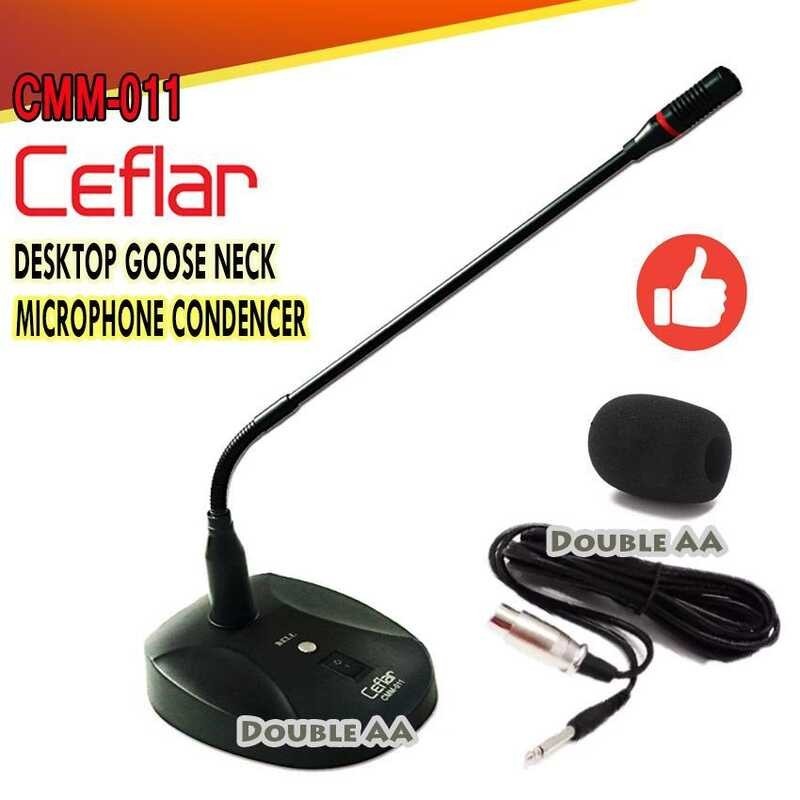 Ceflar MICROPHONE Condencer ไมค์โครโฟนตั้งโต๊ะ ไมค์ประชุม Cmm-011
