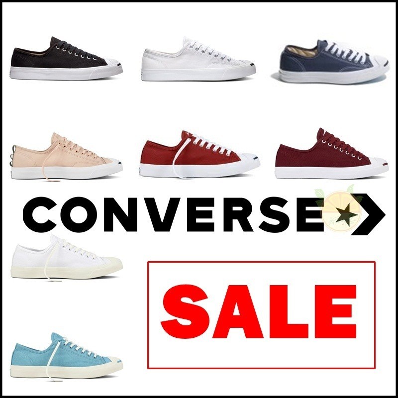 ฟิกเกอร์ ของแท้ พร้อมส่ง!! Converse Jack Purcell Classic Ox รองเท้าผ้าใบคอนเวิรส์รุ่นพื้นฟ้า