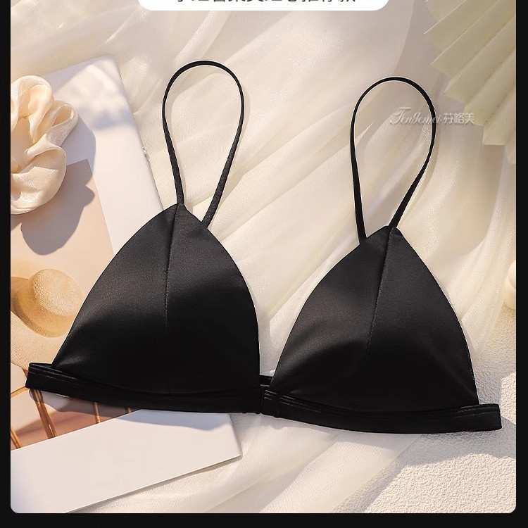 3 สีเบาะนุ่มไม่มีรอยต่อผู้หญิงชุดชั้นในปิดด้านหน้าสาวเซ็กซี่ Bra Comfort ไร้สาย Push up ชุดชั้นใน ราคา ถูกที่สุด ดีลบีเคเค แกลเลอรีภาพที่ 6
