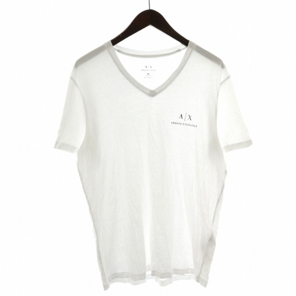 A X ARMANI EXCHANGE T-shirt Cut & Sewn Short Sleeve M White Direct from Japan Secondhand  5d99037dd