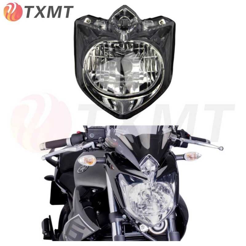 เหมาะสําหรับ Yamaha FZ8/FZ8N XJ6/XJ6N 09-13 ปีชุดไฟหน้าอุปกรณ์เสริมไฟหน้า
