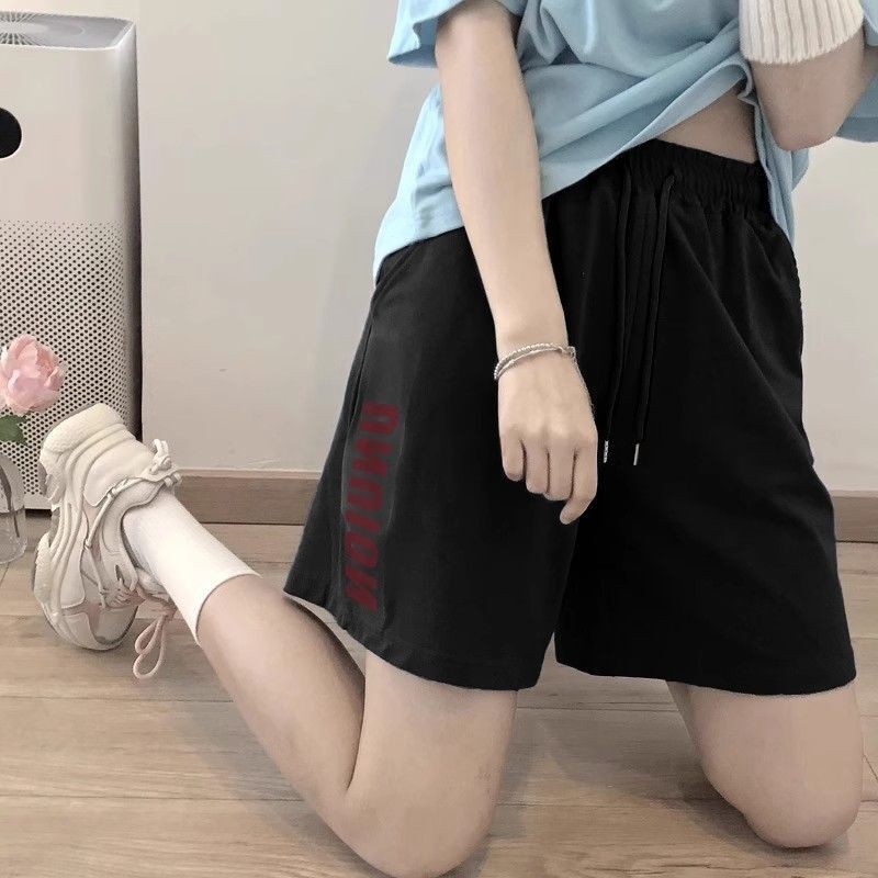 กางเกงขาสั้นผู้หญิงขากว้าง สำหรับฤดูร้อน เหมาะแก่การเล่นกีฬาและการพักผ่อน - รูปที่ 2