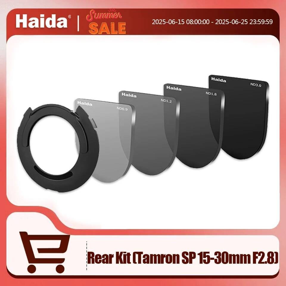 ชุดกรอง ND เลนส์หลัง Haida (ND0.9+1.2+1.8+3.0) สําหรับ Tamron SP 15-30mm f/2.8 Di VC USD เลนส์สําหรั