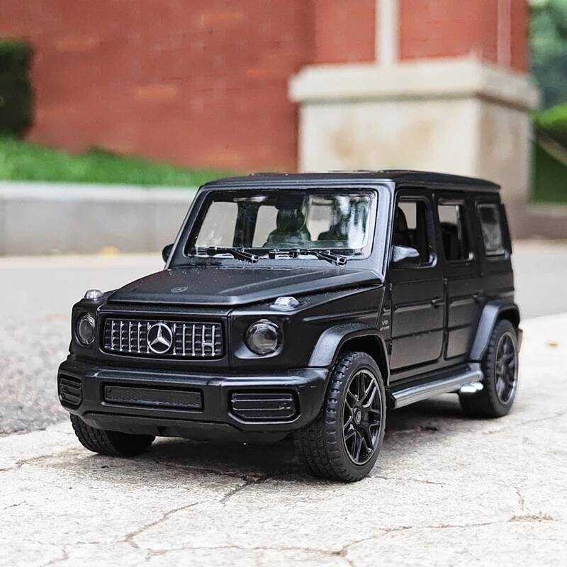 1:32 Benzs-G63 G63 Sรถรุ่นdiecastโลหะรถออฟโรดจําลองเยงแสงของเล่นเด็กของขวัญ