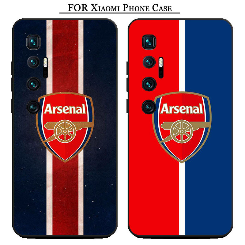 OY17 Arsenal Football Xiaomi Mi A3 CC9E Poco F2 F5 F6 Pro M2 F3 GT C3 C40 C55 C50 65 4G 4G Soft Case