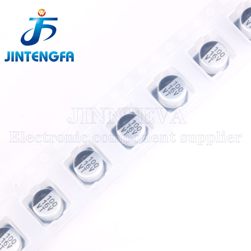 10pcs SMD อลูมิเนียม Electrolytic Capacitor 6.3V 10V 16V 25V 35V 50V 1UF 2.2UF 4.7UF 10UF 22UF 47UF 100UF 220UF 330UF 470UF 1000UF