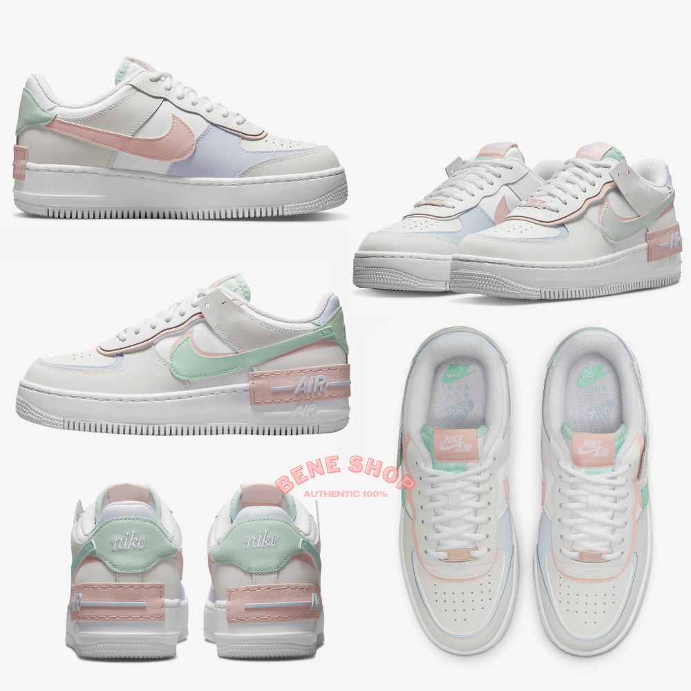 ฟิกเกอร์ (ของแท้100%) NIKE Air Force 1 Shadow รองเท้าผ้าใบ Nike ของแท้ 100%