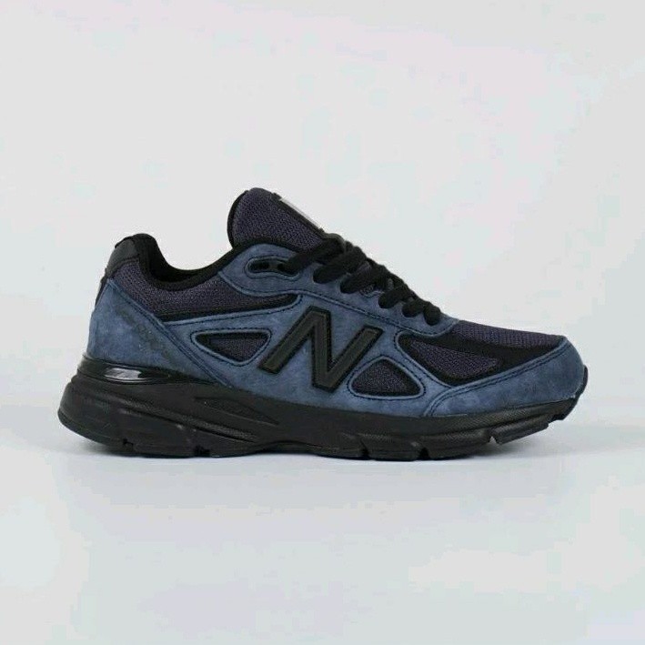 NEW BALANCE ใหม่ BALANCE 990 V4 JJJJOUND NAVY สีกรม