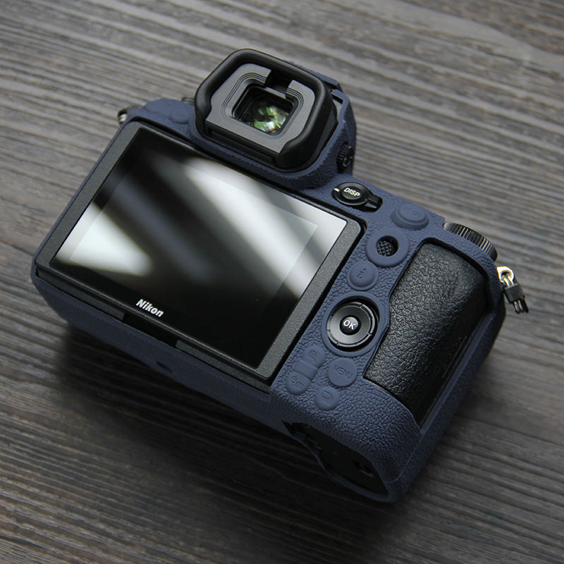 เหมาะสําหรับ Nikon Z7II รุ่นที่สองกล้อง Z8 เคสซิลิโคนรูปแบบลิ้นจี่ Nikon Z6ii เคสป้องกัน Z6 First Ge